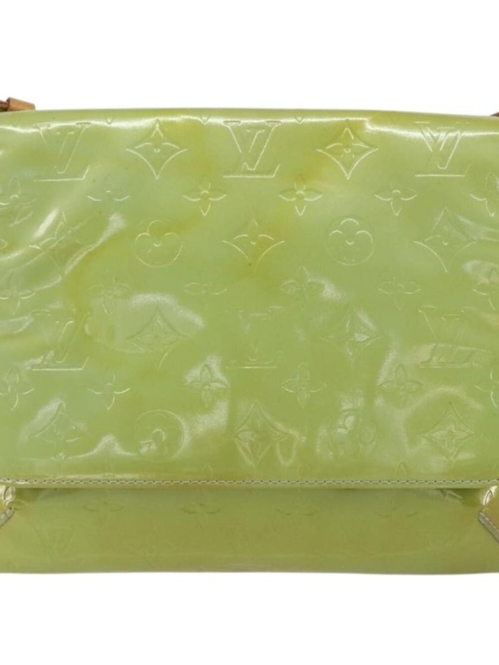 Authentic LOUIS VUITTON Vernis Thompson Street Shoulder Bag Baby Blue M91009 - Picture 9 of 16